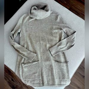 LOFT Tan Tunic with Pockets - Size M